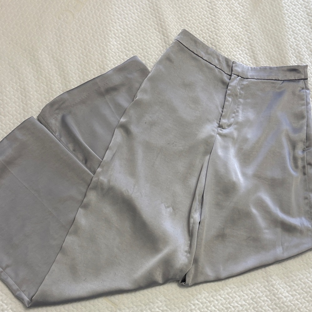 House of Harlow Satin Trousers
